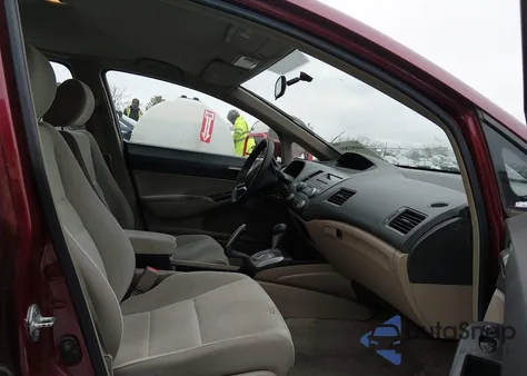 2009 Honda Civic Lx z USA, uszkodzony, nr VIN 19XFA165X9E009308